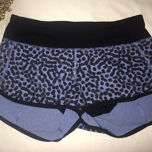 Lululemon Speed Up shorts